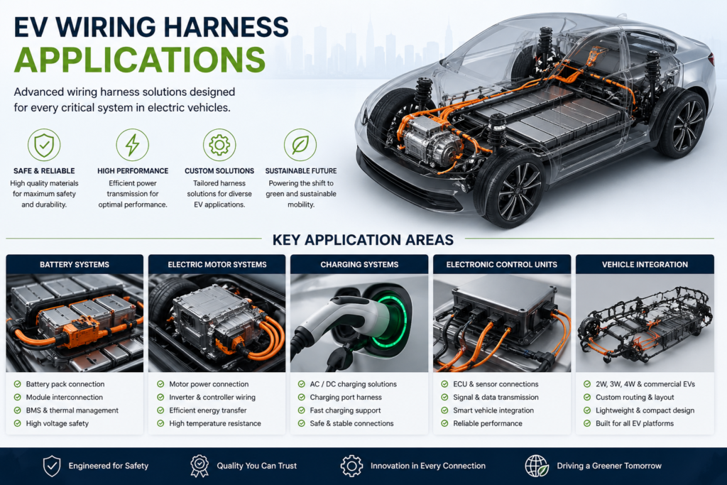 EV wiring harness application overview